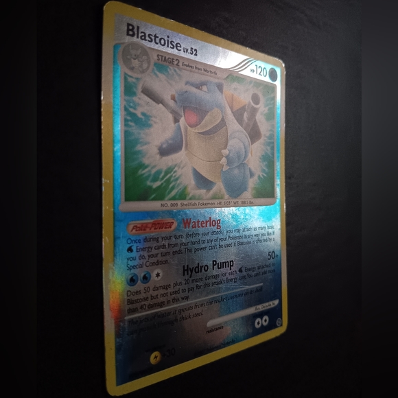 Blastoise Pokemon Card - Secret Wonders - 2/132 Rare Reverse Holo - Picture 3 of 10